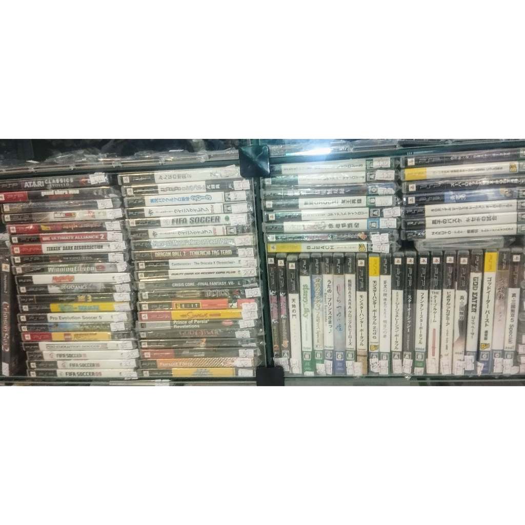 Jogos Originais de Sony PSP (lote 1 de 2)