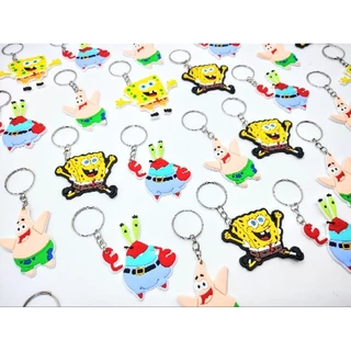 chaveiro Bob esponja Patrick sirigueijo lembrancinha aniversário tema festa