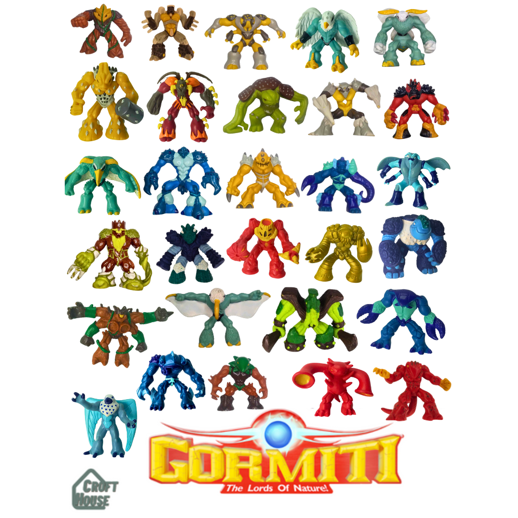 Bonecos Gormiti | Shopee Brasil