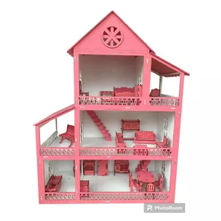 Casa Casinha Infantil MDF 60cm Lançamento