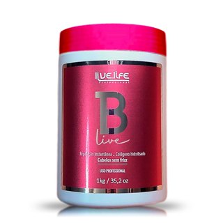 Botox Capilar Live Life - Reconstrução + Redução de Volume 1 Kg