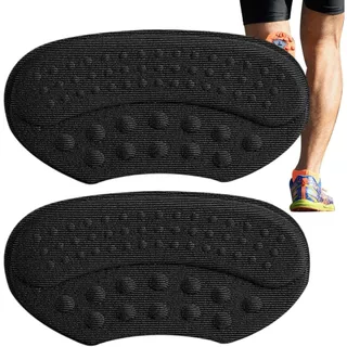 Par De Almofadas de Calcanhar 8.6x4.5cm Protetotor Esponja Palmilha Antiderrapante Autoadesiva Acolchoado Para Tenis Sapatos