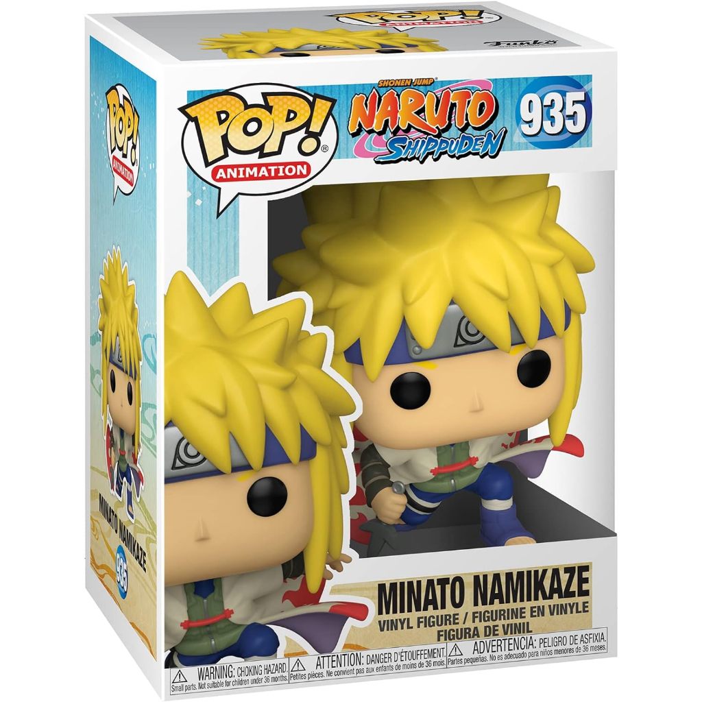 Funko Pop Naruto Shippuden Minato Namikaze 935 Novo Original