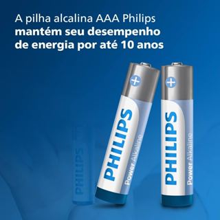 Kit De Pilhas Aaa Un Aa Un Philips Alcalina Pilhas Palito E Pequena Shopee Brasil