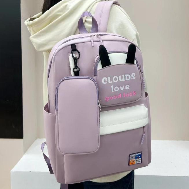 Mochila Feminina Escolar Universitária De Viagem Moda Casual Unissex 22215