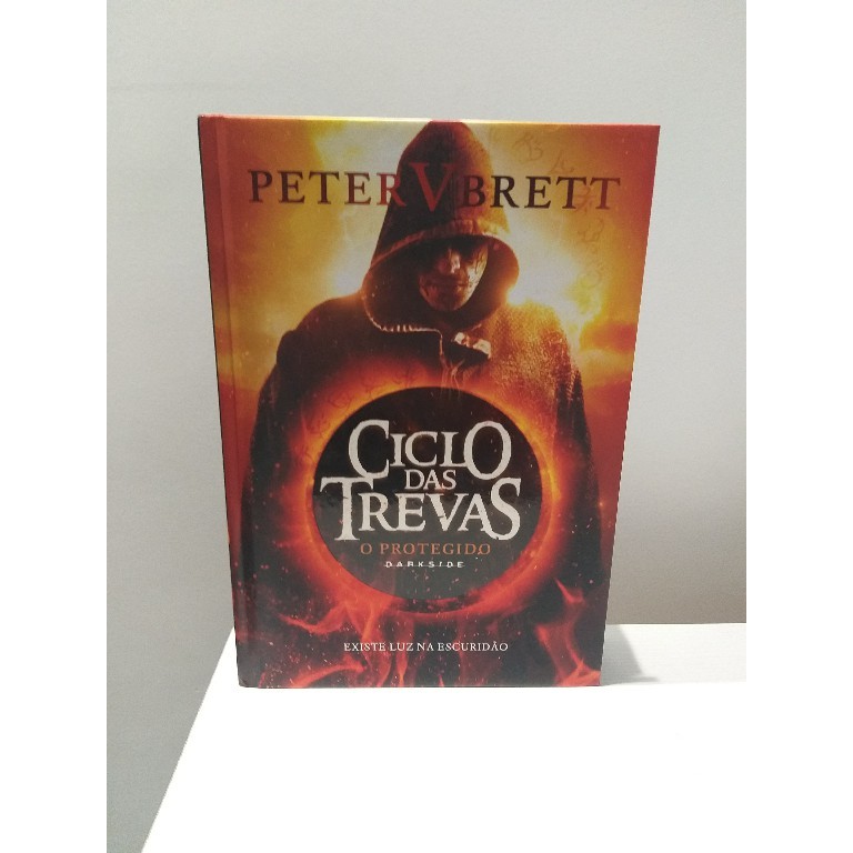 Livro O Protegido Peter V Brett Ciclo das Trevas Usado Capa Dura ...