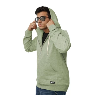 Blusa Jaqueta Moletom Masculino De Frio Canguru e Ziper