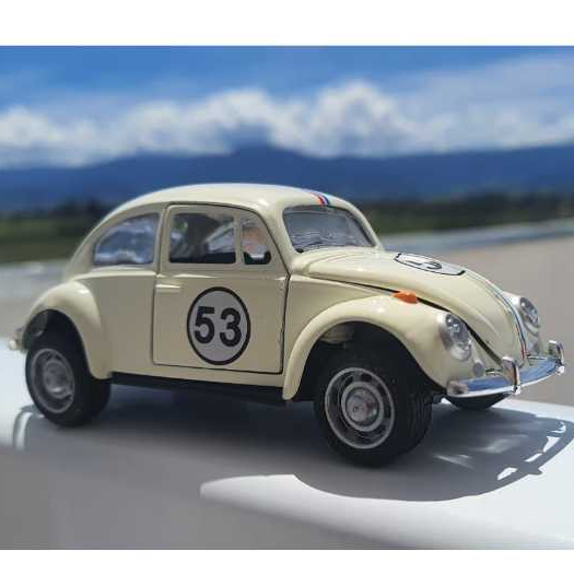 Fusca Fusquinha Herbie Miniatura De Carrinho De Metal Colecionador Cole O Fusca Do Filme Se Meu