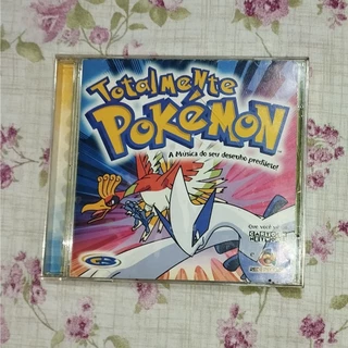 CD - Totalmente Pokémon (música - desenho - anime - encarte pôster)