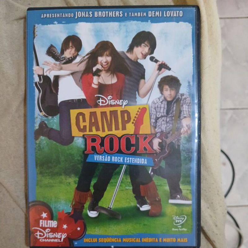 DVD Camp Rock. | Shopee Brasil