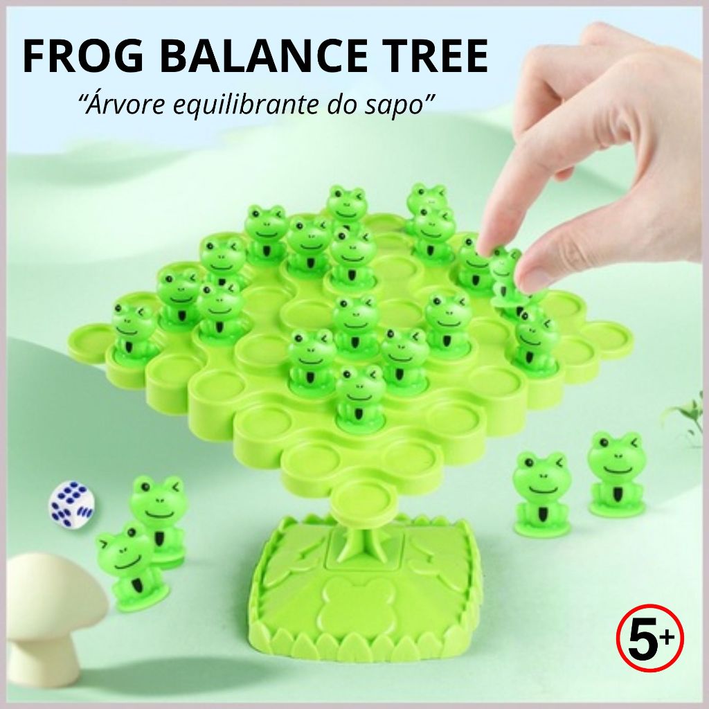 Jogos De Equilíbrio e Coordenação Motora Para Crianças - Frog Balance ...