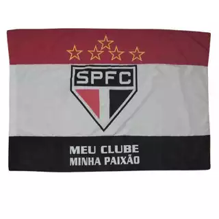 Bandeira São Paulo Tricolor Paulista SPFC Futebol - Envio Rápido