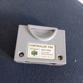 Controller Pak Memory Card Nintendo 64