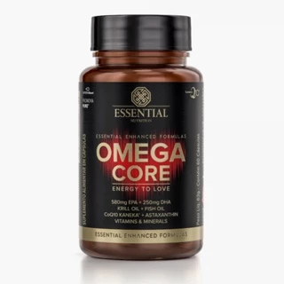 Ômega Core + Coenzima q10 Essential Nutrition Original 60 Capsulas