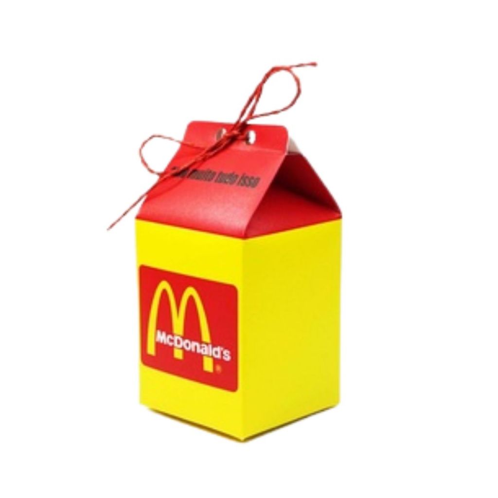 Caixa Milk Mc Donalds - 06 unidades | Shopee Brasil