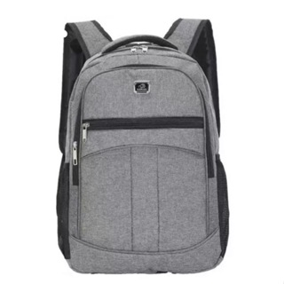 Mochila Bolsa Grande Executiva Escolar Faculdade Masculina Impermeável  Notebook - Preto