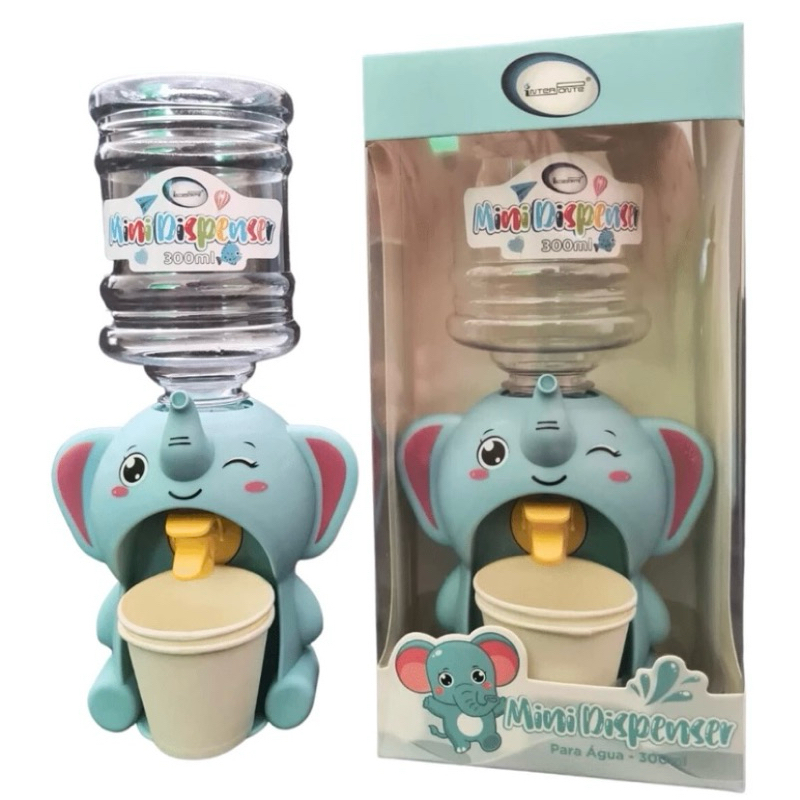 Mini Dispenser Bombona para Água Infantil de 300ml | Shopee Brasil