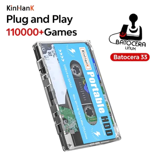 Super HD Gamer 500GB para PC com 110mil Jogos Kinhank-Super Console X Batocera