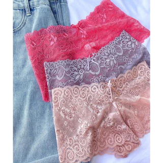 KIT 3 Promoção Calcinha Calesson Renda Lingerie Feminina Lingerie Sexy Shortinho