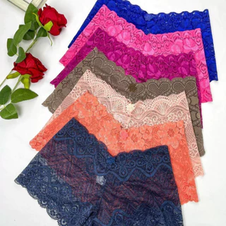 KIT 15 Promoção Calcinha Calesson Renda Lingerie Feminina Lingerie Sexy Shortinho