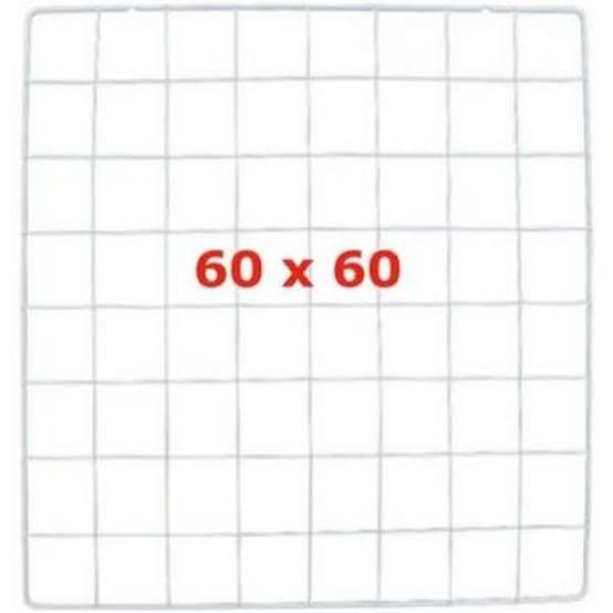 Tela Aramada Estante Cercado Pet Memory Board 60x60 Branca