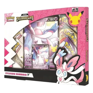 Box Pokemon 25 Anos Sylveon Sombrio V Copag