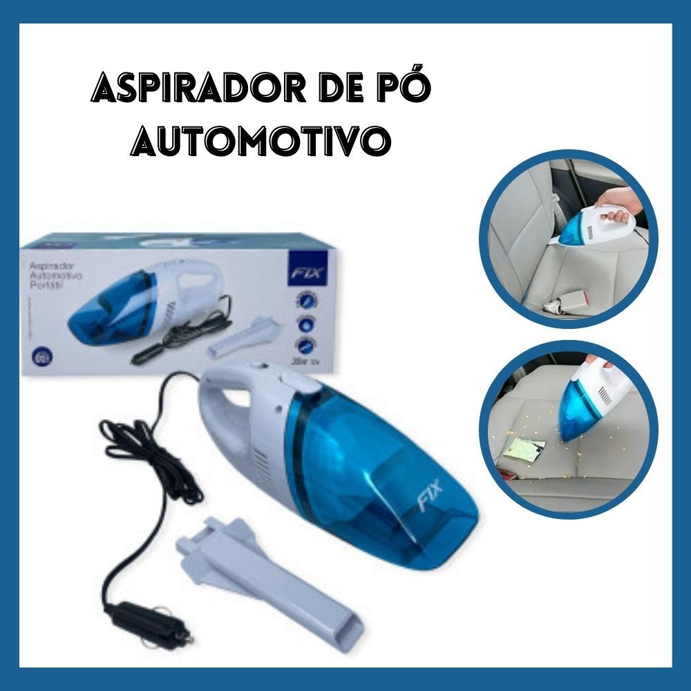 Aspirador De Pó Automotivo para Carro caminhões, barcos Limpeza ...