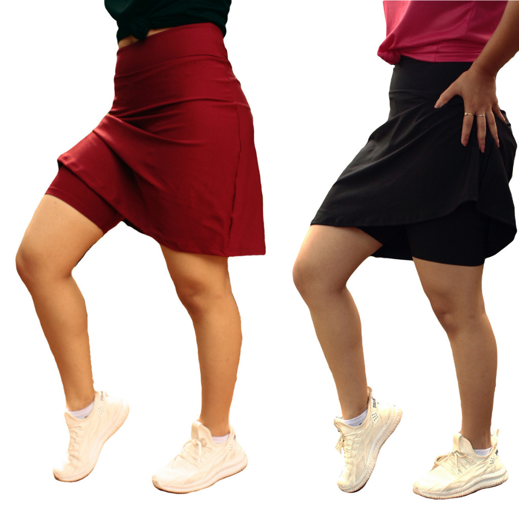 Kit Com 2 Shorts Saias Fitness Evangélicos Direto da Fábrica