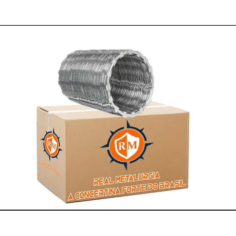 kit concertina simples 20 metros lineares | Shopee Brasil