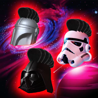 Porta Palhetas Star Wars The Mandalorian Storm Trooper Musical Violão Guitarra Baixo Cavaquinho Palhetas