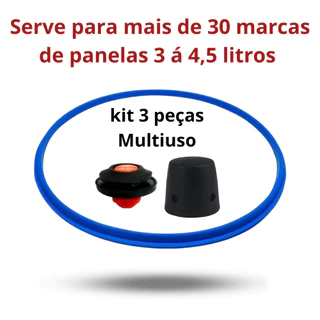 pino peso selo válvula borracha silicone anel para panela de pressão 3/4,5 litros
