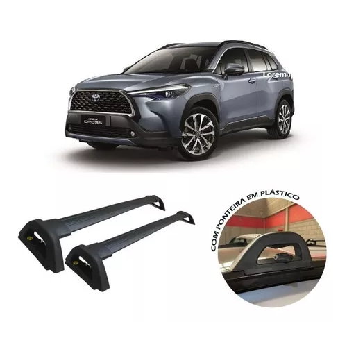 Rack De Teto Travessa Toyota Corolla Cross Projecar | Shopee Brasil