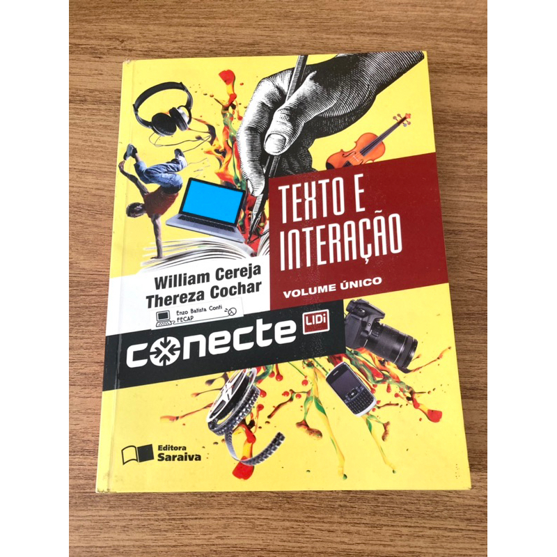 livro conecte texto e interação | Shopee Brasil