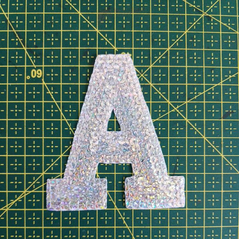 Patch bordado termocolante letras Grande alfabeto paete | Shopee Brasil