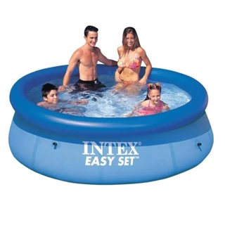 Piscina Com Borda Inflável Easy Set 2419 Litros Intex - Montagem Fácil | Ideal para Verão em Família