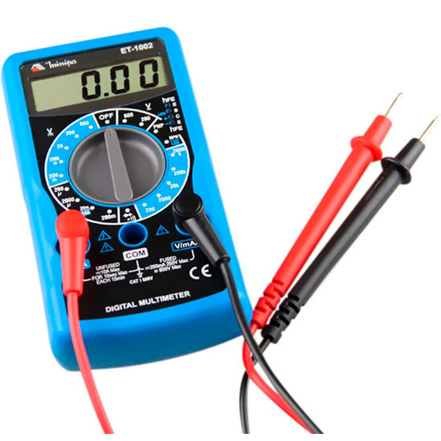 Multímetro Digital Modelo ET-1002 - Minipa