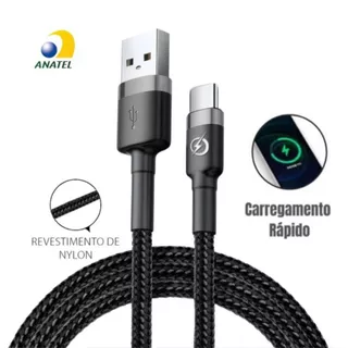 Cabo USB C Turbo Revestido Orginal envio em 24h