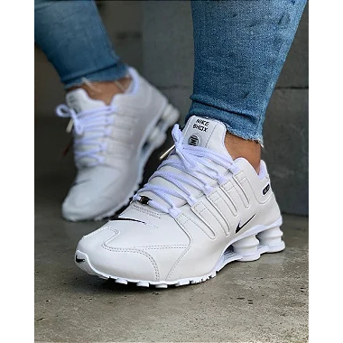 tenis feminino/masculino Shox NZ 4 mola Branco