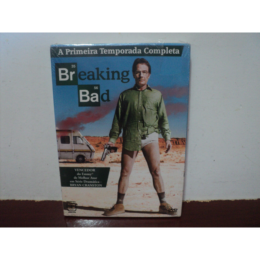BOX DVD BREAKING BAD - 1ª TEMPORADA COMPLETA - LACRADO DE FÁBRICA ...