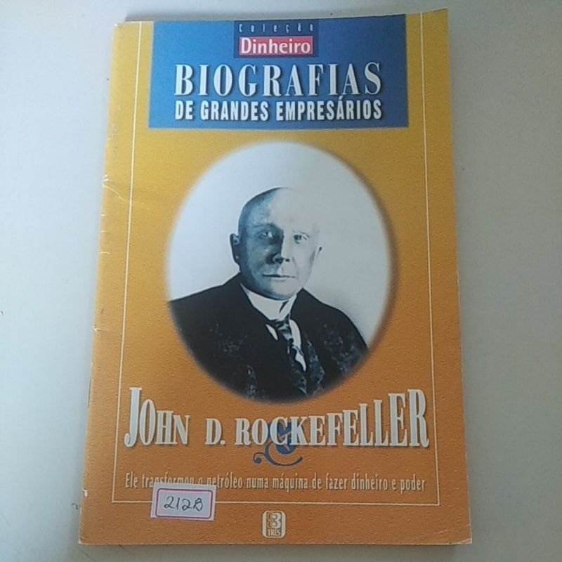 Biografias de grandes empresários John D. Rockefeller (2128) | Shopee ...