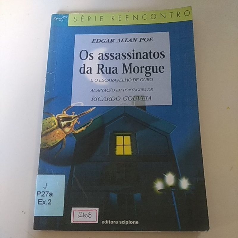 Os assassinatos da Rua Morgue e o escaravelho de ouro Edgar Allan Poe ...
