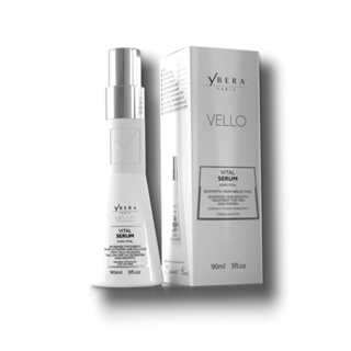 Tônico capilar Poderoso Soro vital vello 90ml- Ybera Paris Preenche falhas crescimento 3x mais