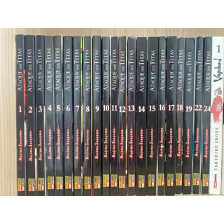 desapego mangá coleção attack on titan/shingeki no kyojin