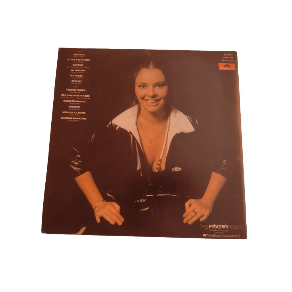 Disco de Vinil Angela Ro Ro | Shopee Brasil