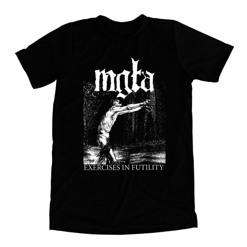 Camiseta Black Metal Mgla Exercises In Futility