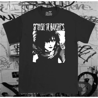 CAMISETA SIOUXSIE AND THE BANSHEES 2 BANDA DE ROCK