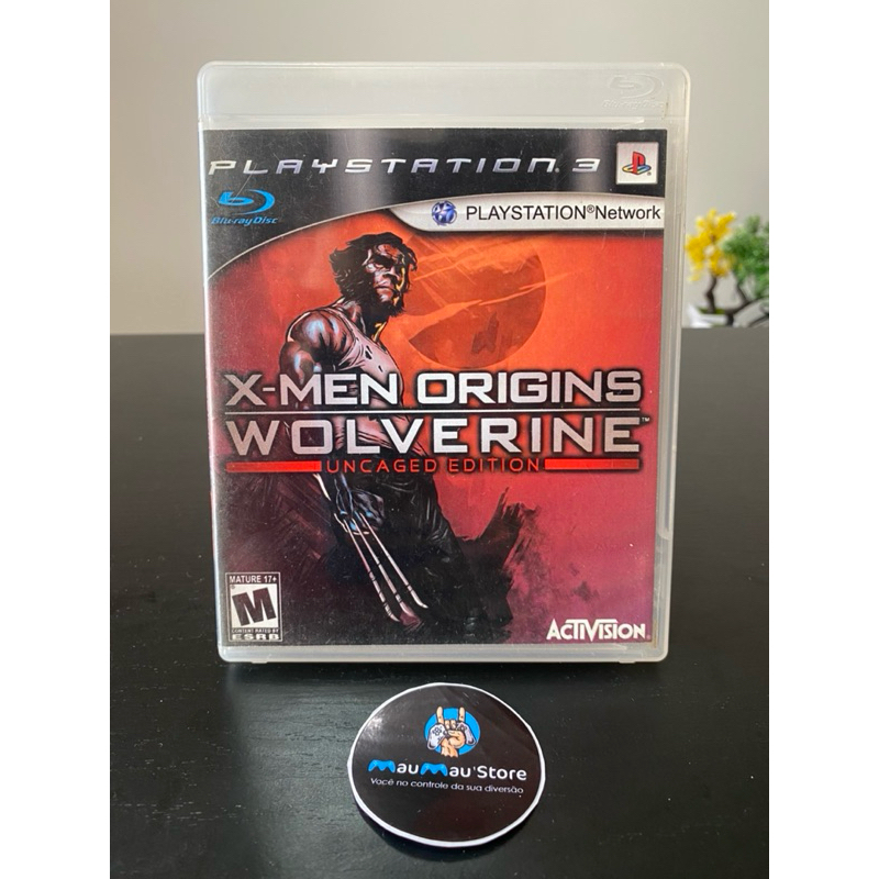 X Men Origins Wolverine PS3 - Mídia Física Original Usado Jogos de Playstation 3 Jogos de Ação