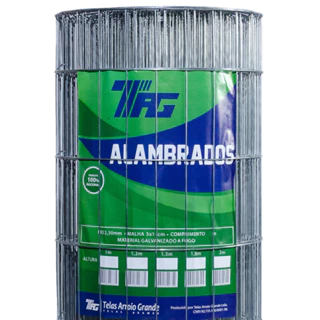 TELA SOLDADA TAG MALHA 5x15cm FIO 2,30mm RL 05X1,8m