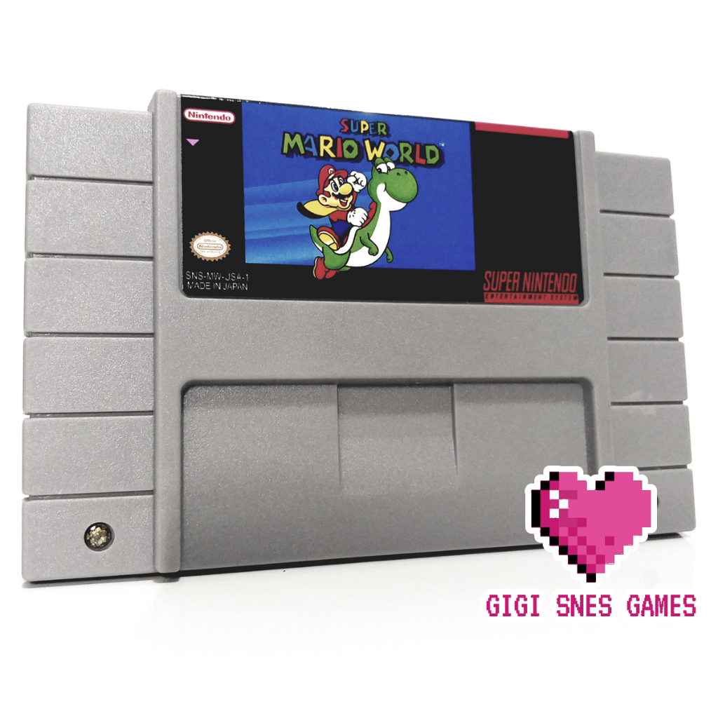 Jogo Super Mario World para Super Nintendo ( SNES )