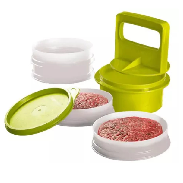Tupperware prensa molde e formas para hamburguer | Shopee Brasil